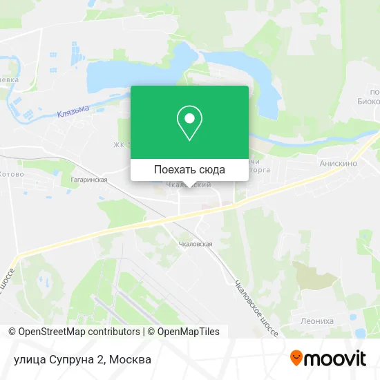 Карта улица Супруна 2