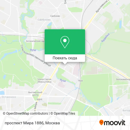 Карта проспект Мира 188б