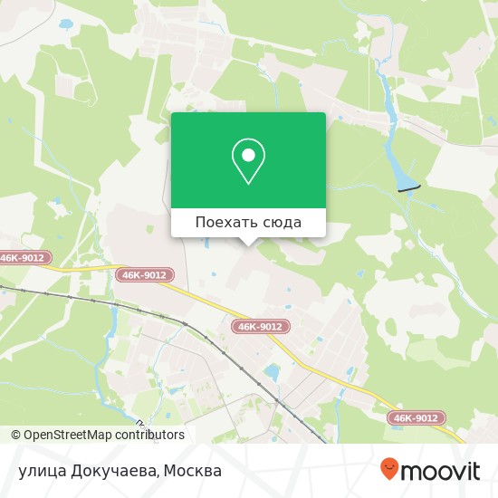 Карта улица Докучаева