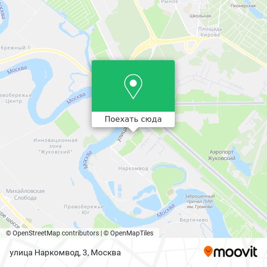 Карта улица Наркомвод, 3