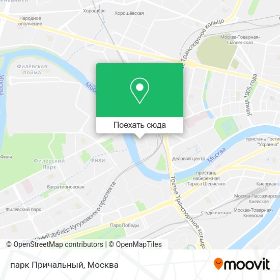 Карта парк Причальный