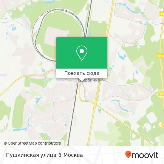 Карта Пушкинская улица, 8