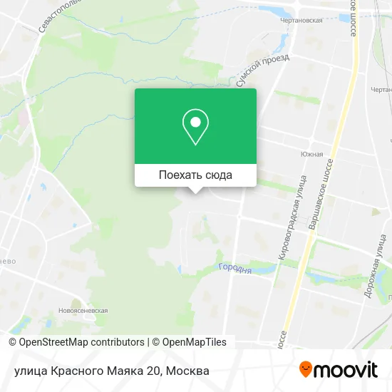 Карта улица Красного Маяка 20
