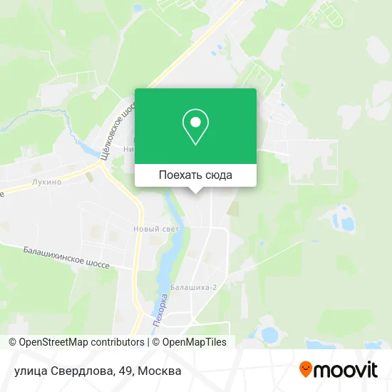 Карта улица Свердлова, 49