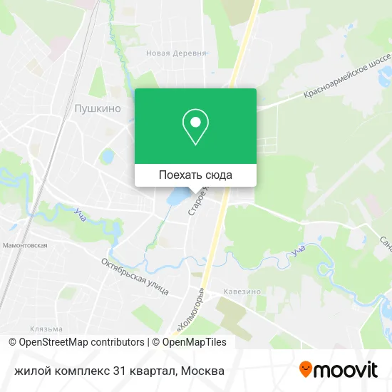 Карта жилой комплекс 31 квартал