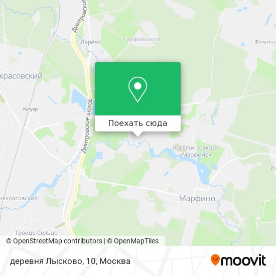 Карта деревня Лысково, 10
