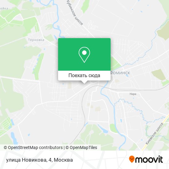 Карта улица Новикова, 4