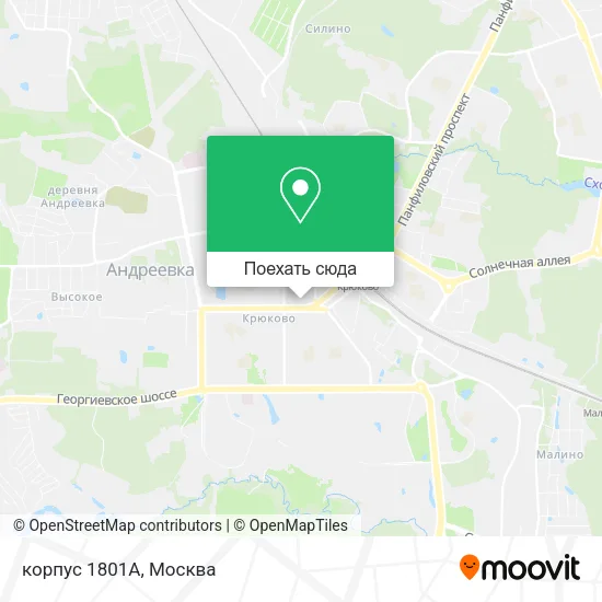 Карта корпус 1801А