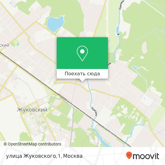 Карта улица Жуковского, 1