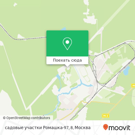 Карта садовые участки Ромашка-97, 8