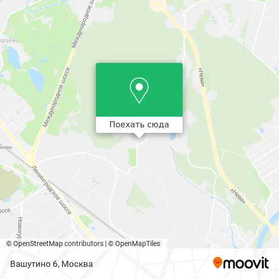 Карта Вашутино 6