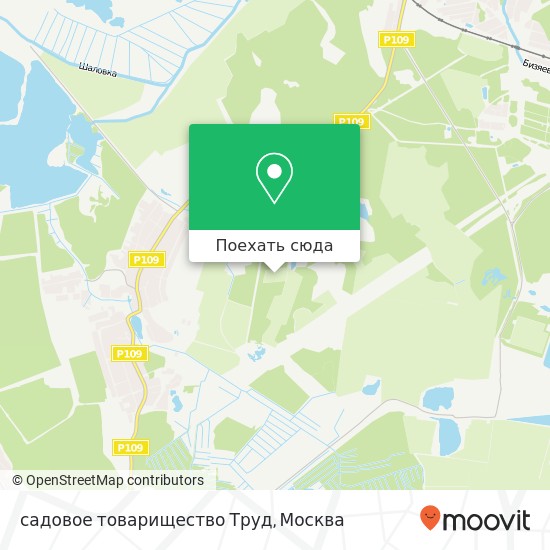 Карта садовое товарищество Труд