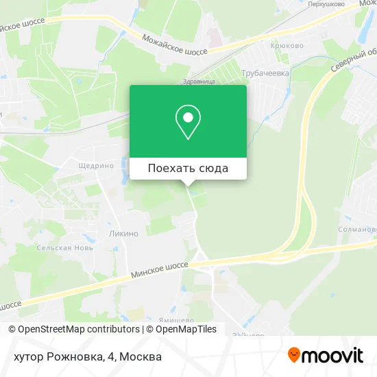 Карта хутор Рожновка, 4