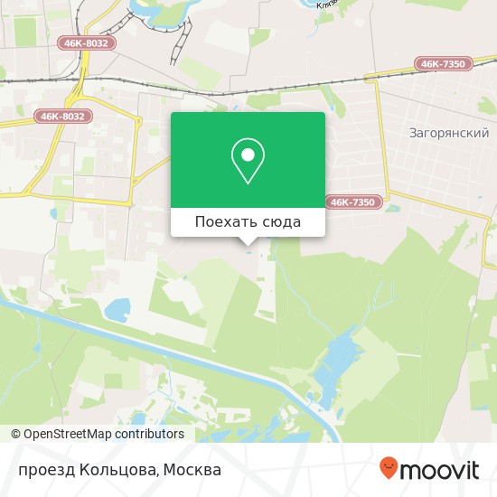 Карта проезд Кольцова
