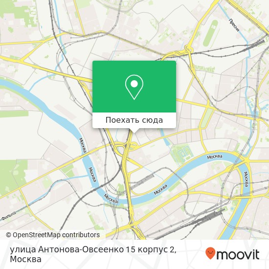 Карта улица Антонова-Овсеенко 15 корпус 2