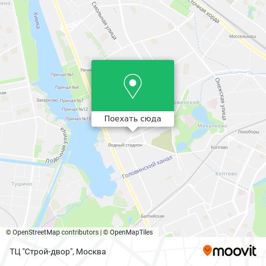 Карта ТЦ "Строй-двор"
