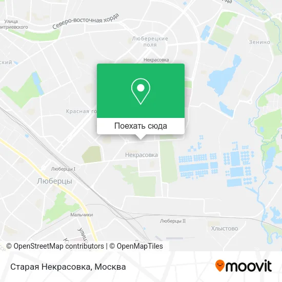 Карта Старая Некрасовка
