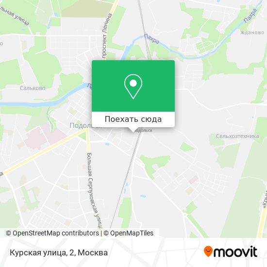 Карта Курская улица, 2