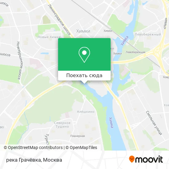 Карта река Грачёвка