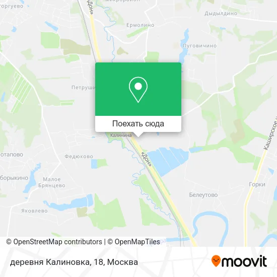 Карта деревня Калиновка, 18