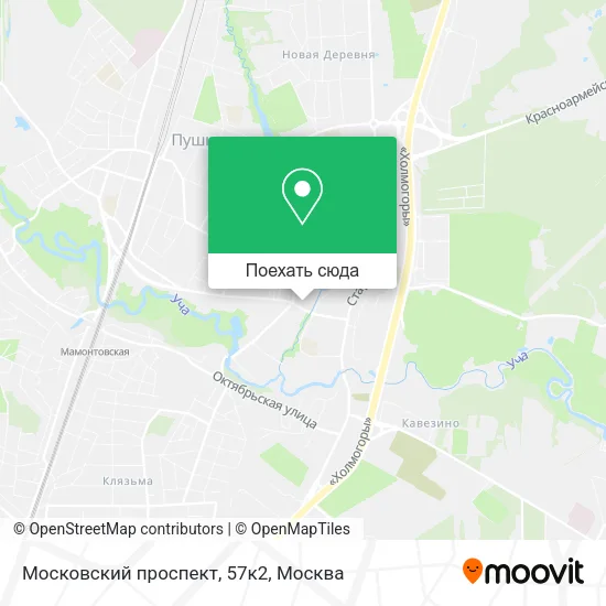 Карта Московский проспект, 57к2