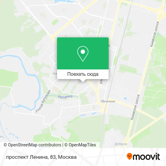 Карта проспект Ленина, 83