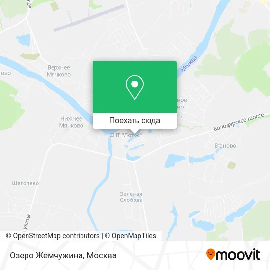 Карта Озеро Жемчужина