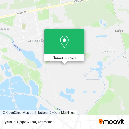 Карта улица Дорожная