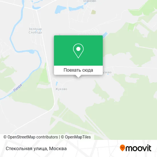 Карта Стекольная улица