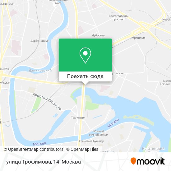Карта улица Трофимова, 14