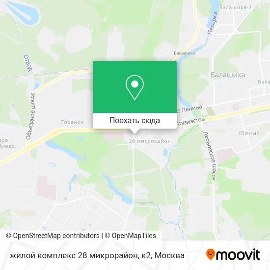 Карта жилой комплекс 28 микрорайон, к2