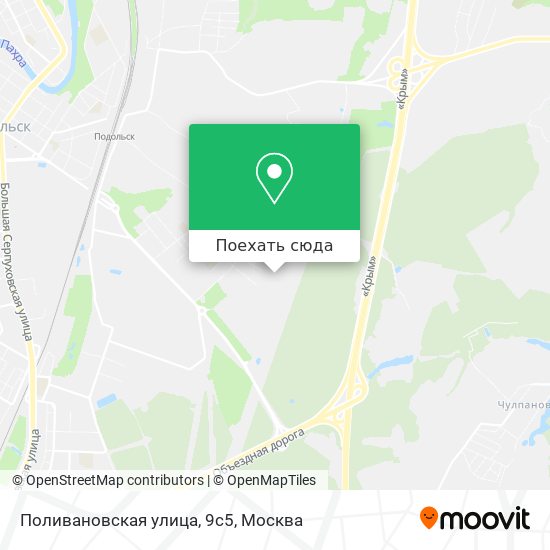 Карта Поливановская улица, 9с5