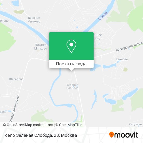 Карта село Зелёная Слобода, 28