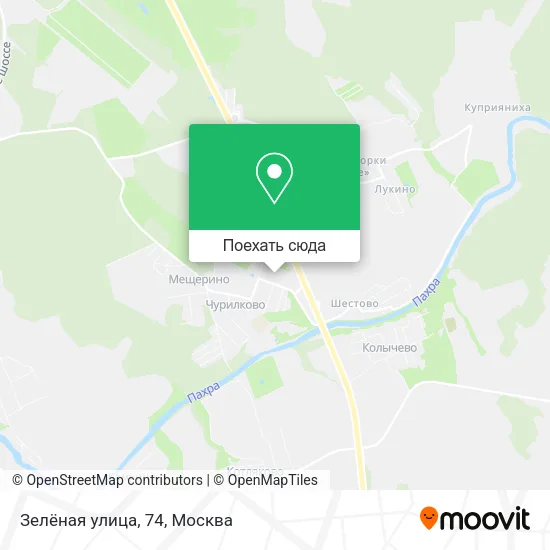 Карта Зелёная улица, 74