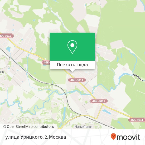 Карта улица Урицкого, 2