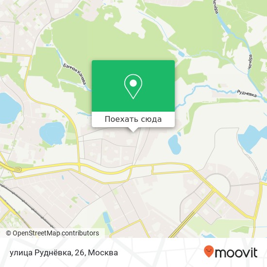 Карта улица Руднёвка, 26