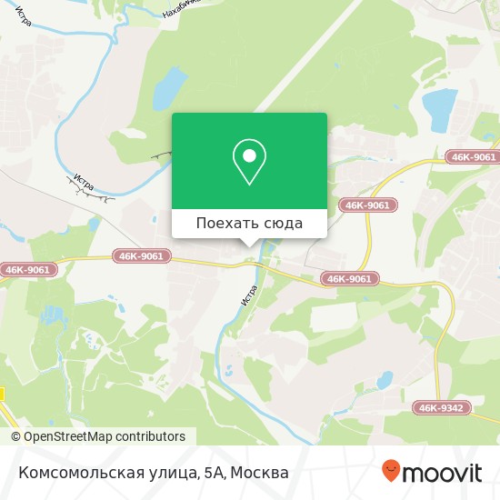 Карта Комсомольская улица, 5А
