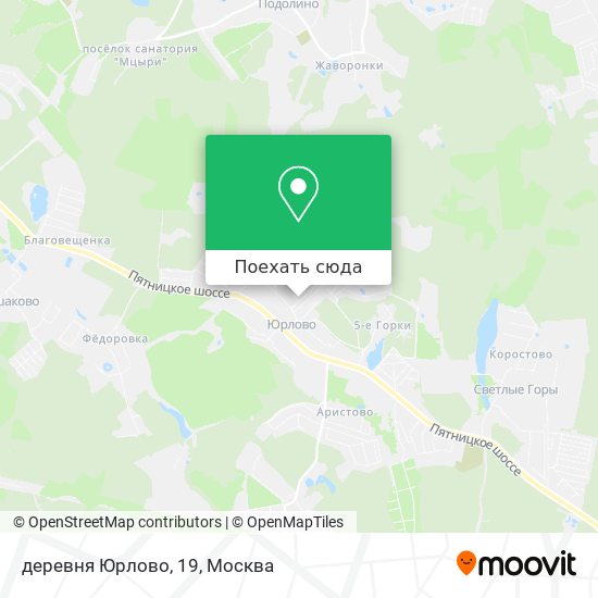 Карта деревня Юрлово, 19