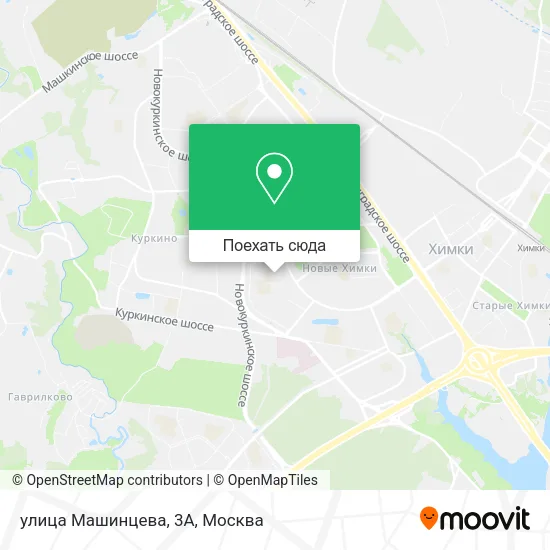 Карта улица Машинцева, 3А