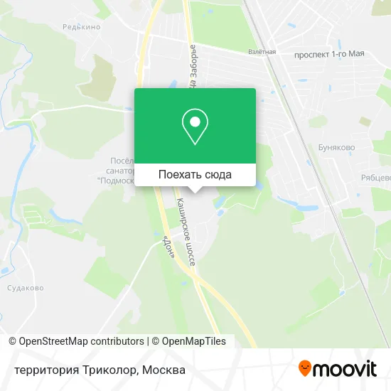 Карта территория Триколор