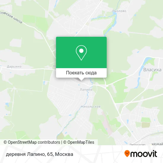 Карта деревня Лапино, 65