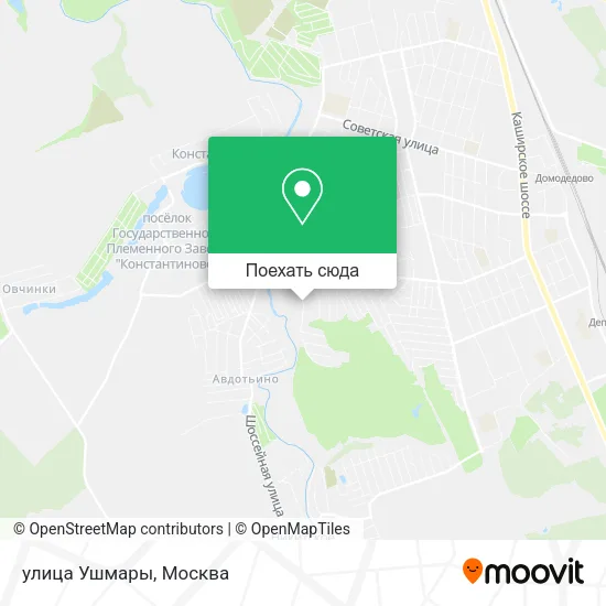 Карта улица Ушмары