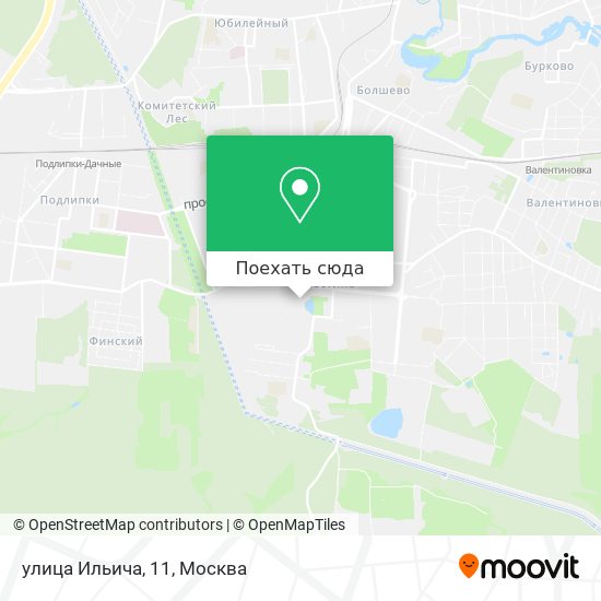 Карта улица Ильича, 11