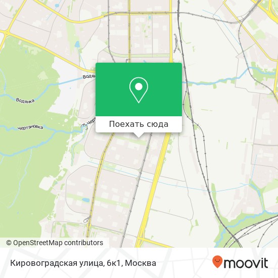 Карта Кировоградская улица, 6к1