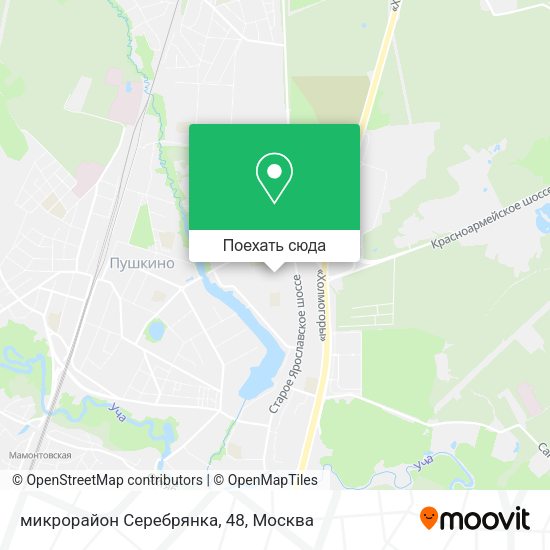 Карта микрорайон Серебрянка, 48