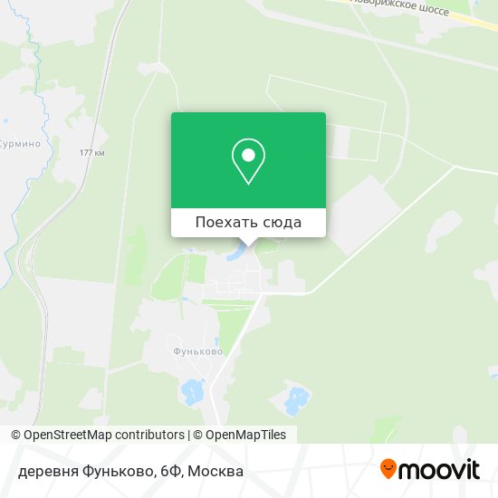 Карта деревня Фуньково, 6Ф