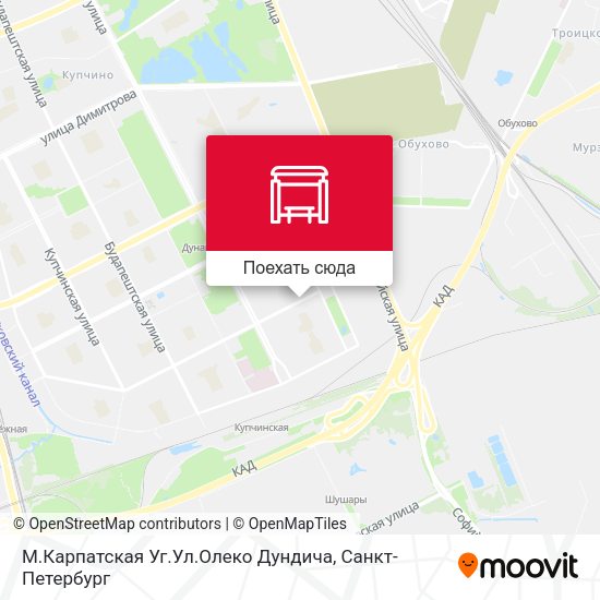 Карта М.Карпатская Уг.Ул.Олеко Дундича