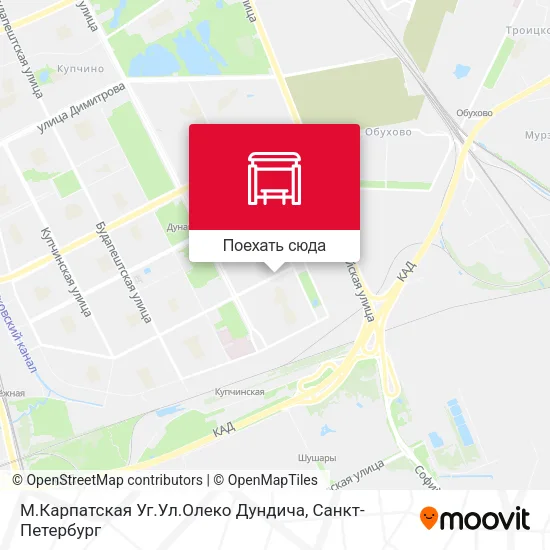 Карта М.Карпатская Уг.Ул.Олеко Дундича