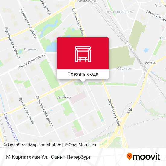 Карта М.Карпатская Ул.