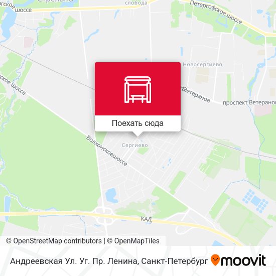 Карта Андреевская Ул. Уг. Пр. Ленина